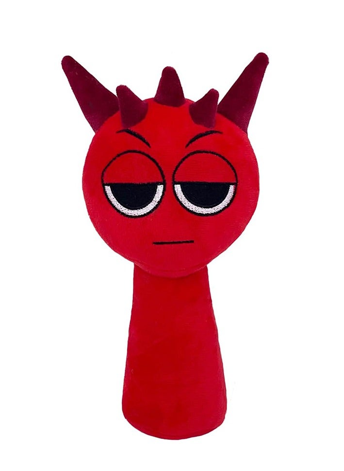 5 Pack Sprunki Plush Dolls   25cm Cute Cartoon Cushion Pillow Toys for Kids and Adults, PP Cotton Stuffed Animal Dolls - Image 4