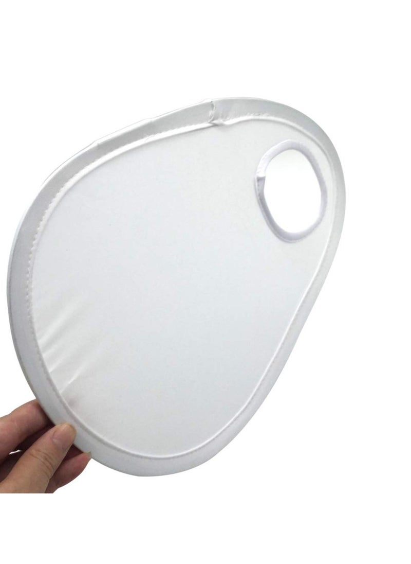 DOUGEI Flash Diffuser, Lens Speedlight Foldable Easy Install Portable Universal White Camera Accessories Photography Flexible Lightweight Reflective Cover Softbox(White)  - Image 1