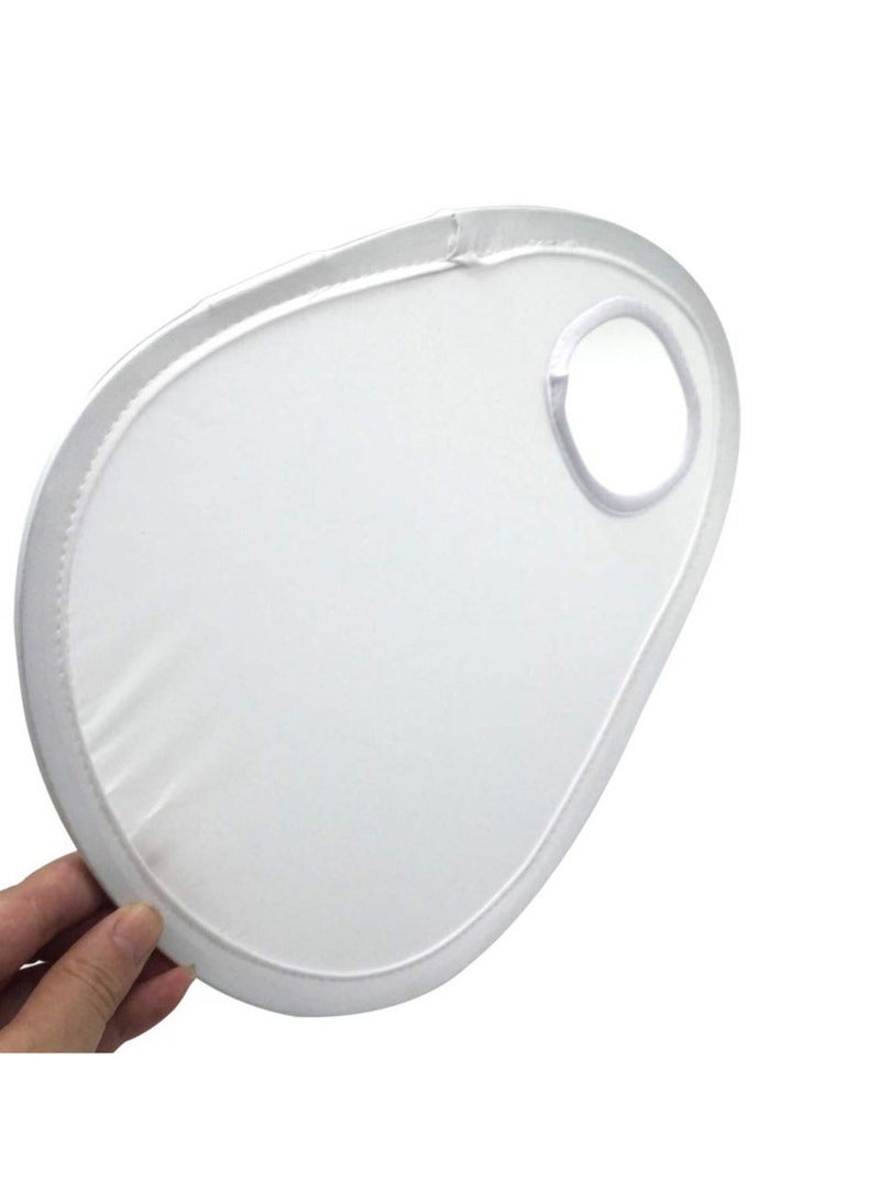 DOUGEI Flash Diffuser, Lens Speedlight Foldable Easy Install Portable Universal White Camera Accessories Photography Flexible Lightweight Reflective Cover Softbox(White) - Image 3