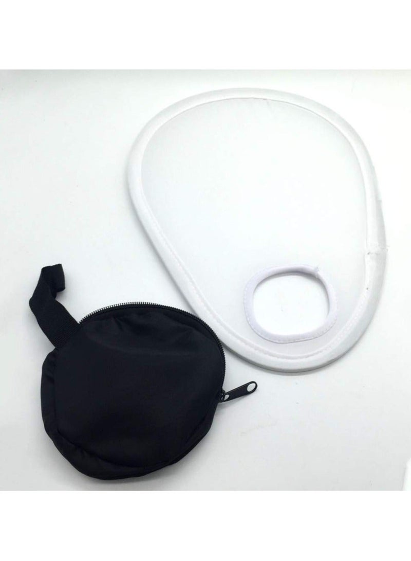 DOUGEI Flash Diffuser, Lens Speedlight Foldable Easy Install Portable Universal White Camera Accessories Photography Flexible Lightweight Reflective Cover Softbox(White) - Image 5