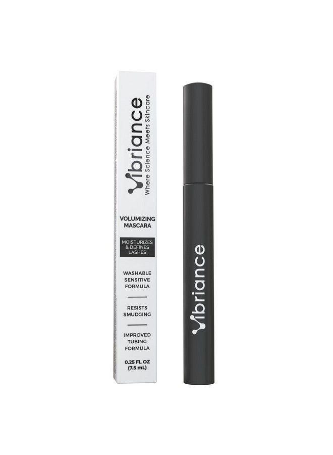 Vibriance Vibriance Volumizing Tubing Mascara, Hypoallergenic & USA Made - Moisturizing, Lifting, Long-Lasting Soft Black Tube Mascara, Special Formula for 50+  - Image 1
