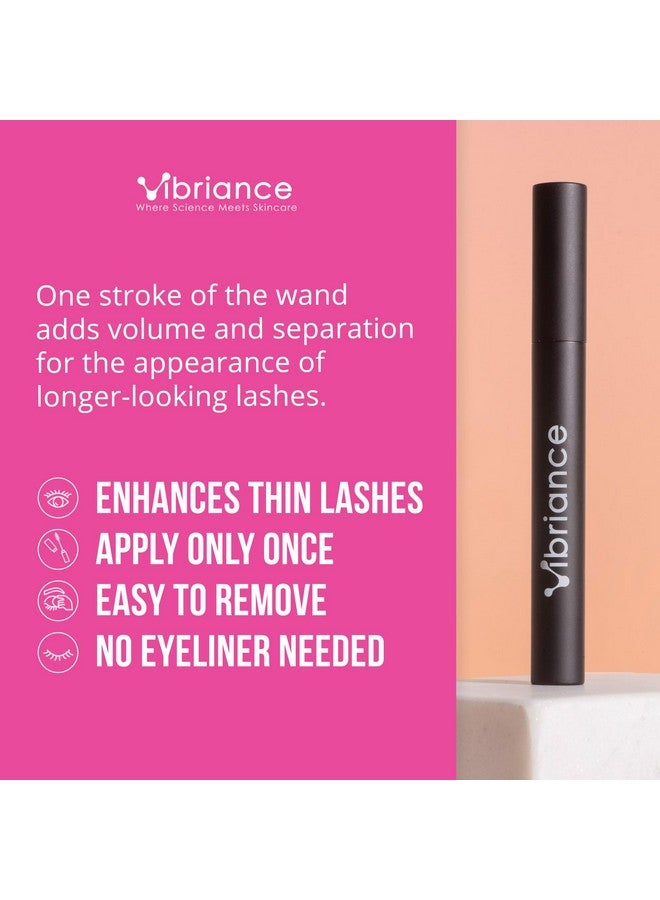 Vibriance Vibriance Volumizing Tubing Mascara, Hypoallergenic & USA Made - Moisturizing, Lifting, Long-Lasting Soft Black Tube Mascara, Special Formula for 50+  - Image 3
