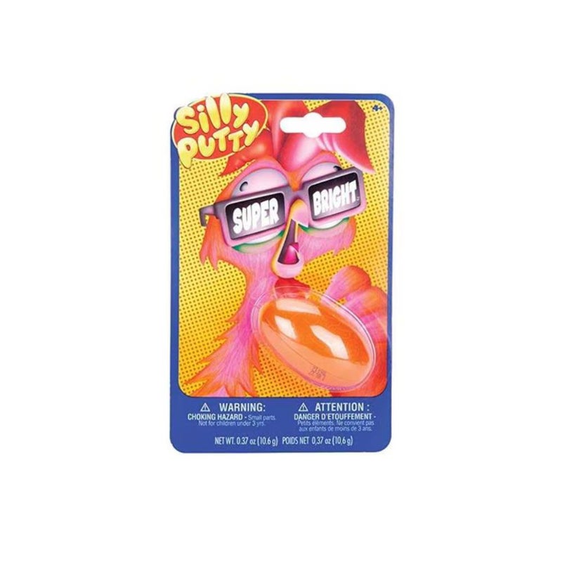 Crayola - Silly Putty Assorted Color 1 pcs | Classic stretchy, bouncy | Makes the perfect stocking stuffer, birthday party Favor, or Easter basket filler | Silly Putty is safe and nontoxic| Suitable for 4years + - Image 1