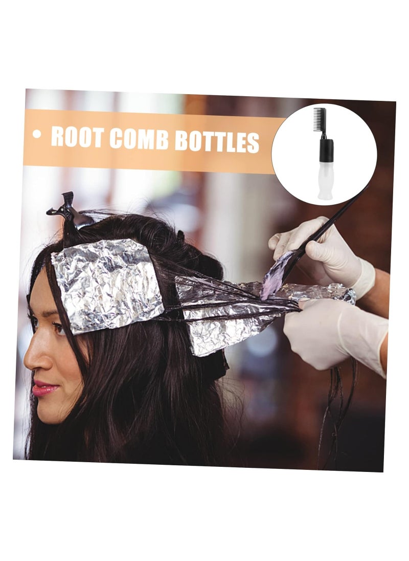 Generic - Root Comb Applicator Bottle 110ml Hair Dye Bottle Comb Tool with Scale Hair Oil Applicator Colour Applicator Bottle for Hairdressing Salon and Home Use - Image 1