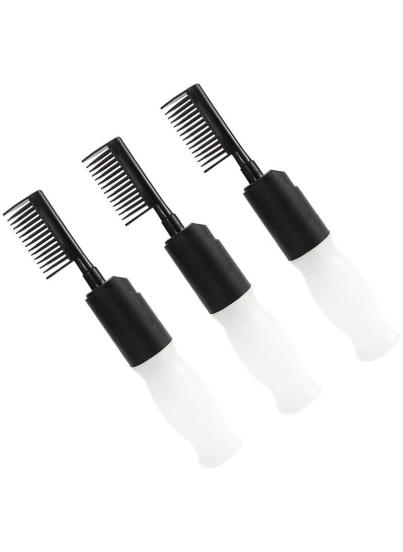Generic - Root Comb Applicator Bottle 110ml Hair Dye Bottle Comb Tool with Scale Hair Oil Applicator Colour Applicator Bottle for Hairdressing Salon and Home Use - Image 1