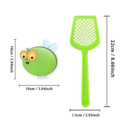 Lachilly Dry Erasable Fly Cards Set Montessori Teaching Aids DIY Educational Learning Game for Kindergarten Classroom Math Game Sight Words Game Quick Response Funny Learning - Image 5