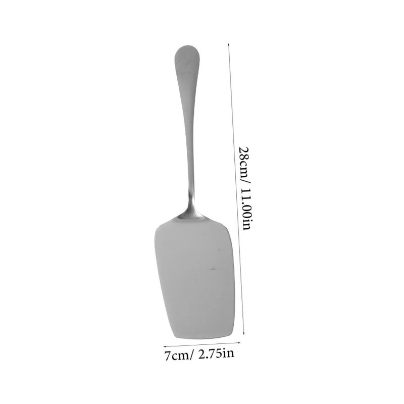 Stainless Steel Cake Fork Spoon Serving Utensils Silver Tableware - Image 3