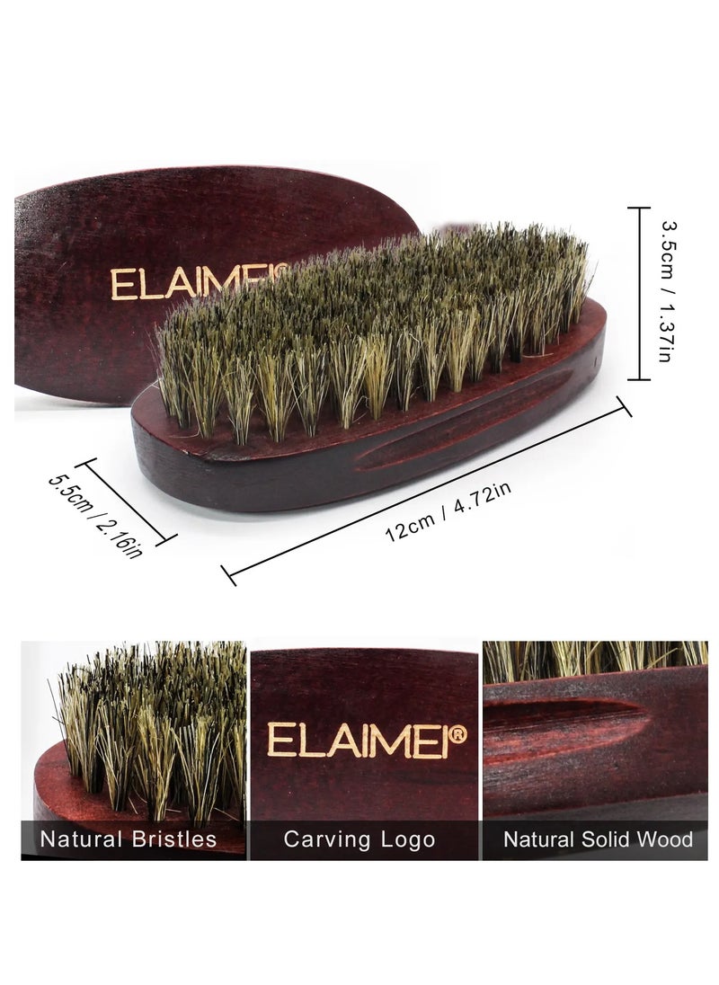 Elaimei - Beard Straightener Grooming Kit for Men, Beard Growth Oil & Balm, Beard Brush & Comb, Scissors, Great Gift Idea for Men's - Image 1