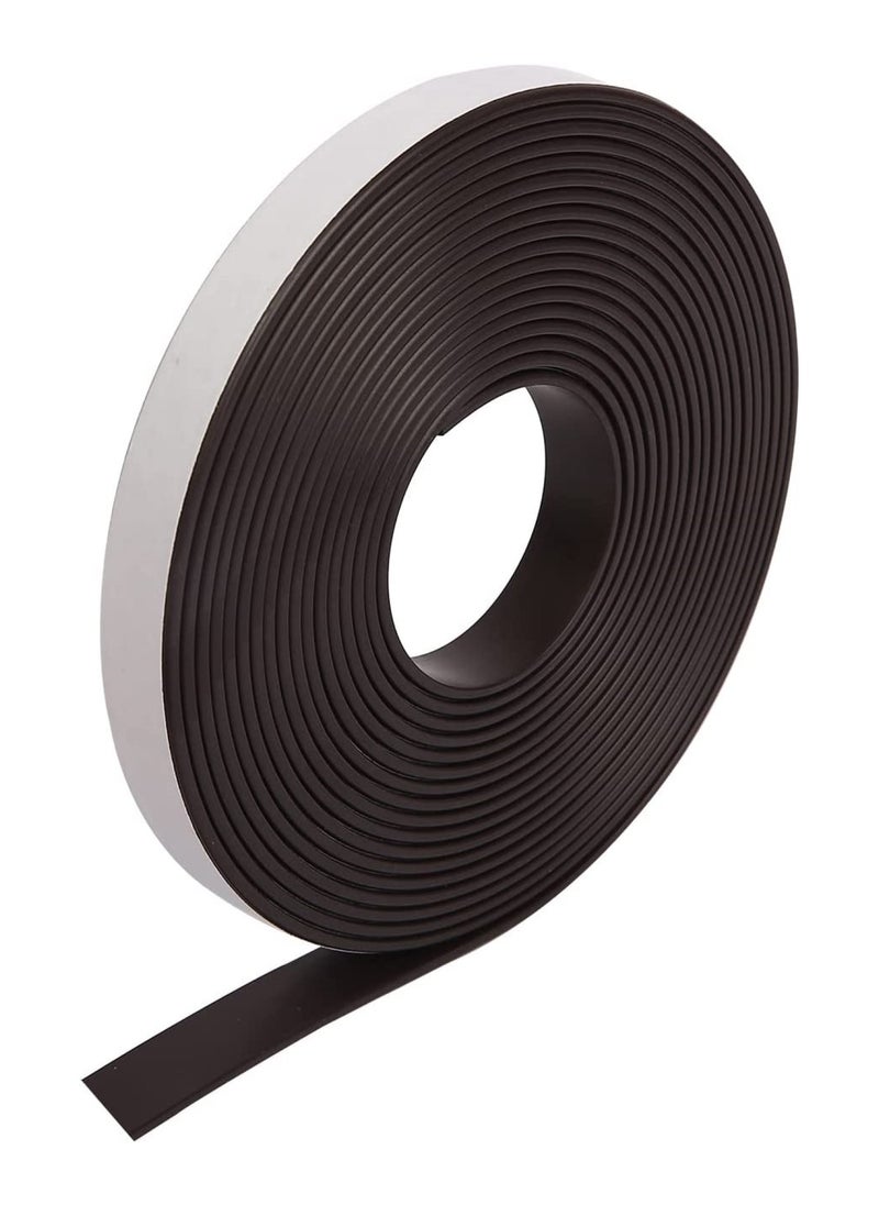 GUDOO Magnetic Tape With Adhesive Magnet Tape Roll With Strong Adhesive Backing For DIY Art Projects  - Image 2