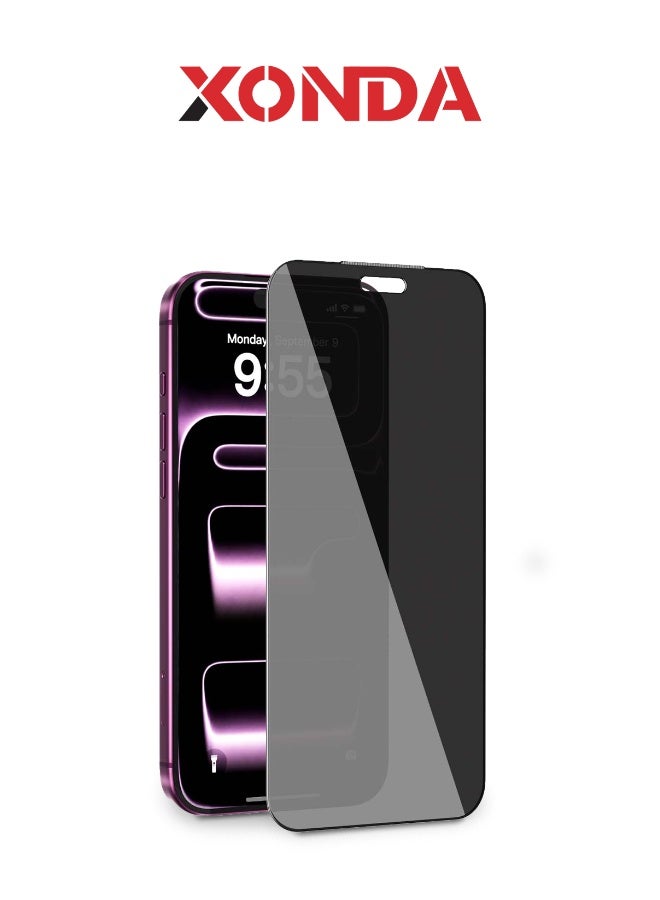 Xonda Screen Protector for Iphone 18 Pro Privacy - Image 1