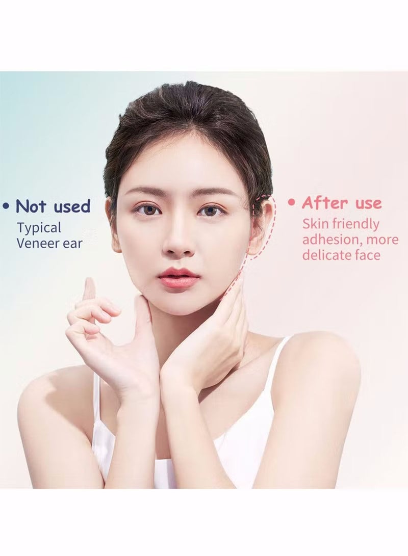 50 Pcs Cosmetic Ear Correctors Invisible Earring Support Instant Correction for Prominent Ears Elf Stickers and Protruding Solution Men Women With 50 Pcs Alcohol Pads - Image 3