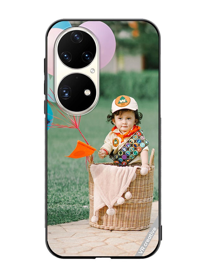 VR CREATIVE Protective Case Cover For Huawei P50 Pro Boy In Basket Design Multicolour - Image 1