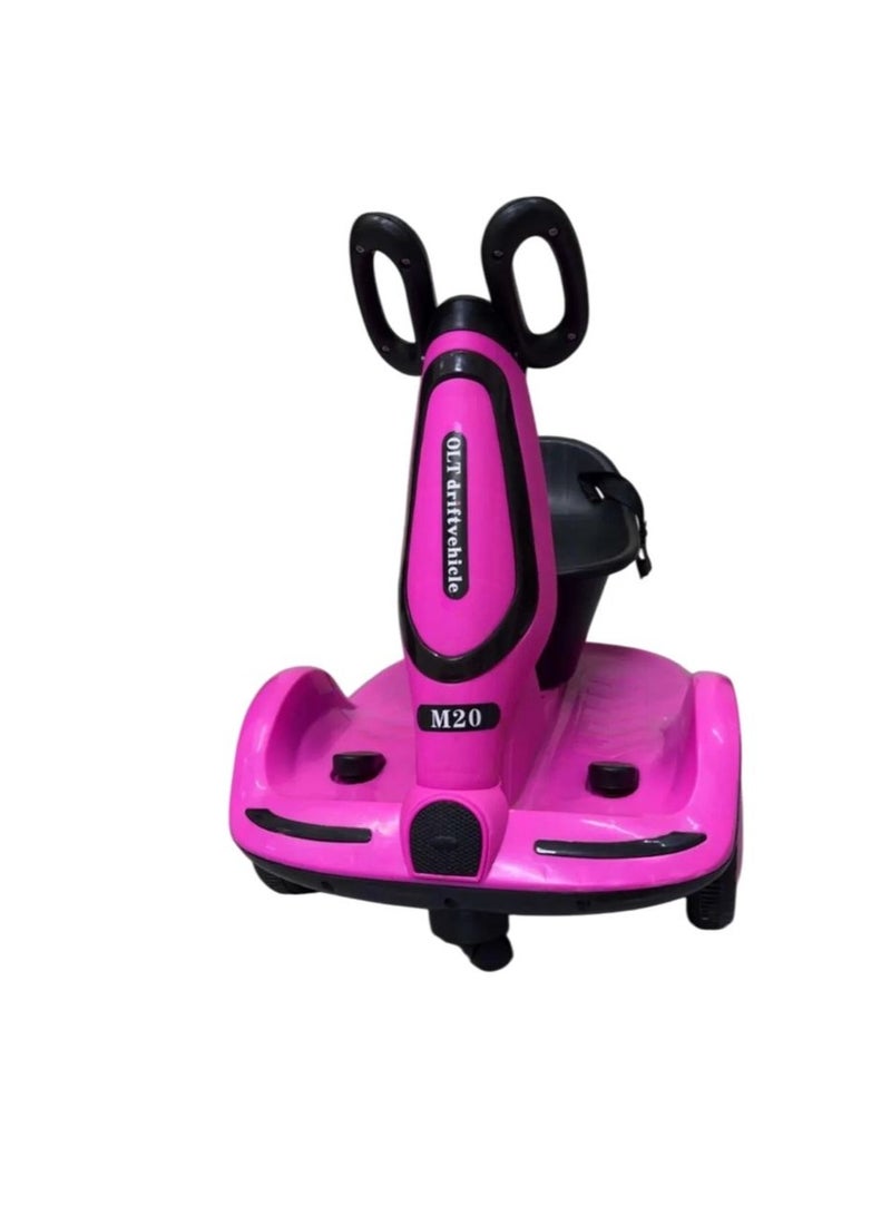 ستار كيدز سيارة أطفال كهربائية حديثة ومتطورة بتصميم مبتكر مع ريموت كنترول للأهل وحزام أمان لحماية الصغار، مزودة بإضاءات تفاعلية ملونة وأصوات موسيقية شيقة لتجربة قيادة ممتعة وآمنة تساعد على تنمية مهارات الطفل الحركية وتعزز شعوره بالمرح والاستقلالية داخل المنزل وخارجه