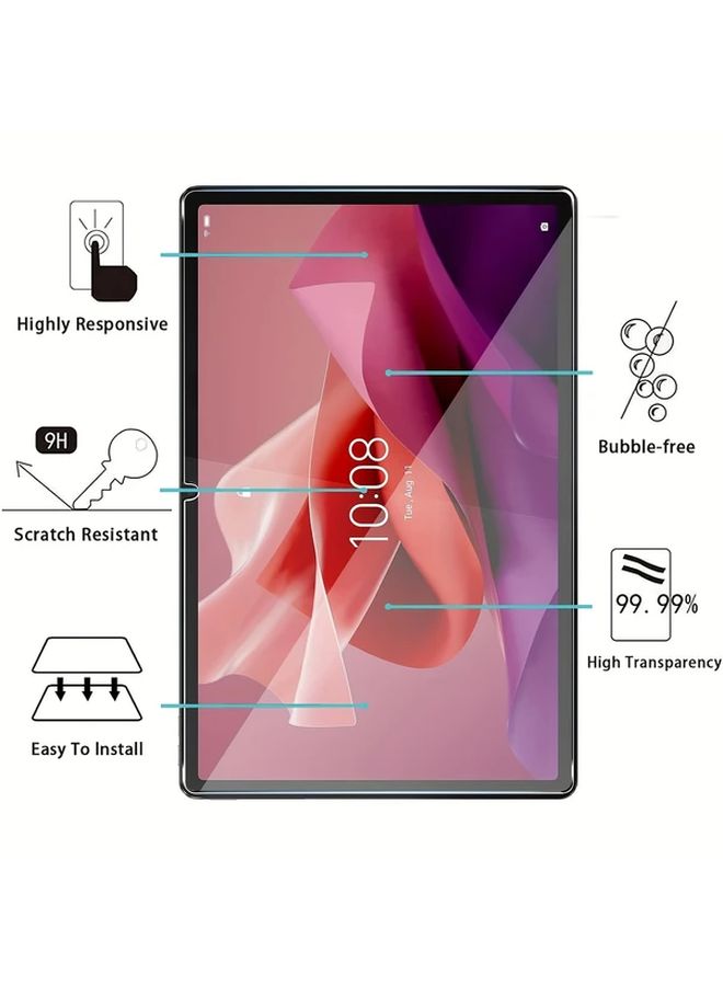 3 Pack Tempered Glass Screen Protector For 12 7 Inch Tablet 9H Hardness Anti Glare Anti Fingerprint - Image 3