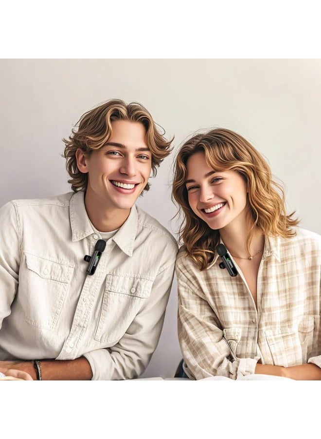 Hoco Dual Wireless Mini Digital Microphone Hoco L20A with High-Definition Sound Capture and Noise Reduction Technology - Image 4