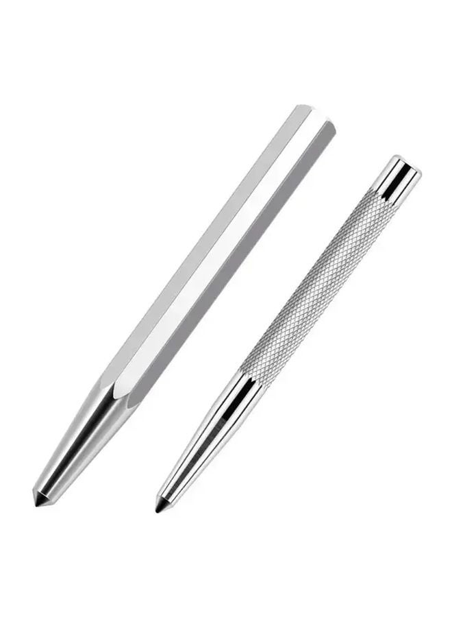 2pcs Carbon Steel Center Punch Locator Professional Metal Drill Mark Tool - Image 2