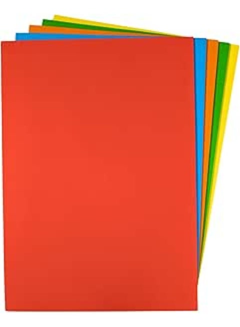 Coloured Printing A4 Paper Pack from POWER - 100 Paper - Multicolor