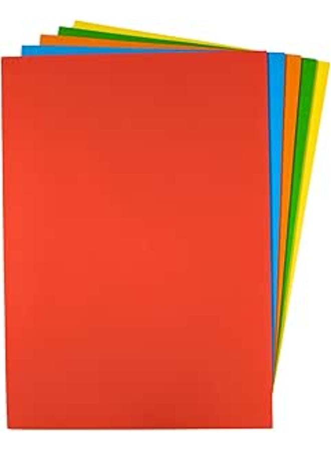 POWER Coloured Printing A4 Paper Pack from POWER - 100 Paper - Multicolor - Image 1