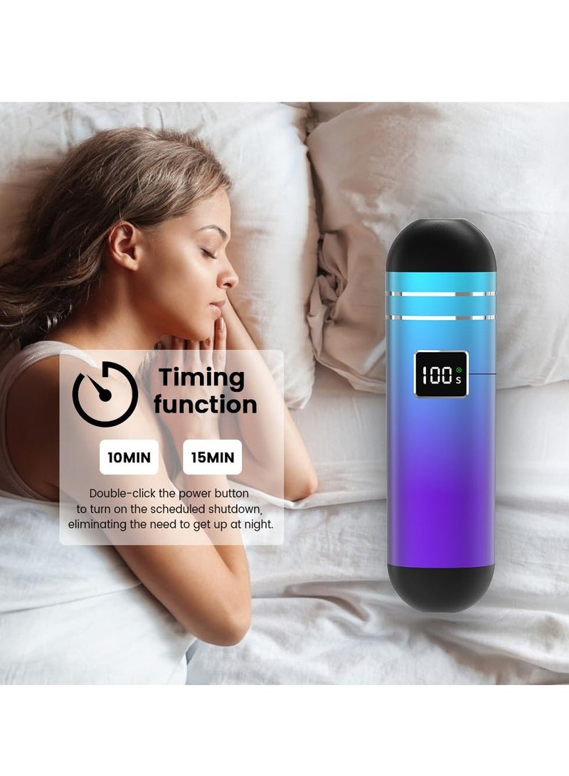 Zikra سماعة وسادة مع شاشة LED، سماعات بلوتوث بتقنية توصيل العظام للنوم، عرض الطاقة، تشغيل بطاقة TF، سماعة وسادة لاسلكية قابلة لإعادة الشحن للبالغين والأطفال - Image 3