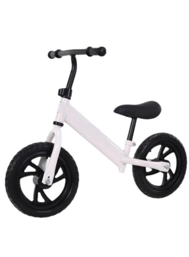 12inch Children‘s Balance-Bikes Kids Balance Bike No Pedal Bicycle Beginner Toddler Bike Steel Frame and Air-Free Tires for 2-5years Old - Image 1