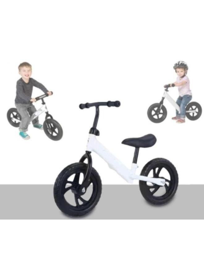 12inch Children‘s Balance-Bikes Kids Balance Bike No Pedal Bicycle Beginner Toddler Bike Steel Frame and Air-Free Tires for 2-5years Old - Image 4