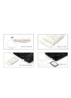Dark Storex E24 2.5" USB 3.0 Transparent SATA Disk Box with Removable Header (DK-AC-DSE24U3)  - Image 2