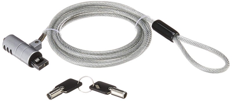 CTA Digital USB Cable Lock – CTA USB 3.0 Galvanized Steel Security Cable Lock for MacBook Air and MacBook Pro with USB Type A Port – Master Key Compatible, Secure Lock-and-Key System (LT-PL) - Image 5