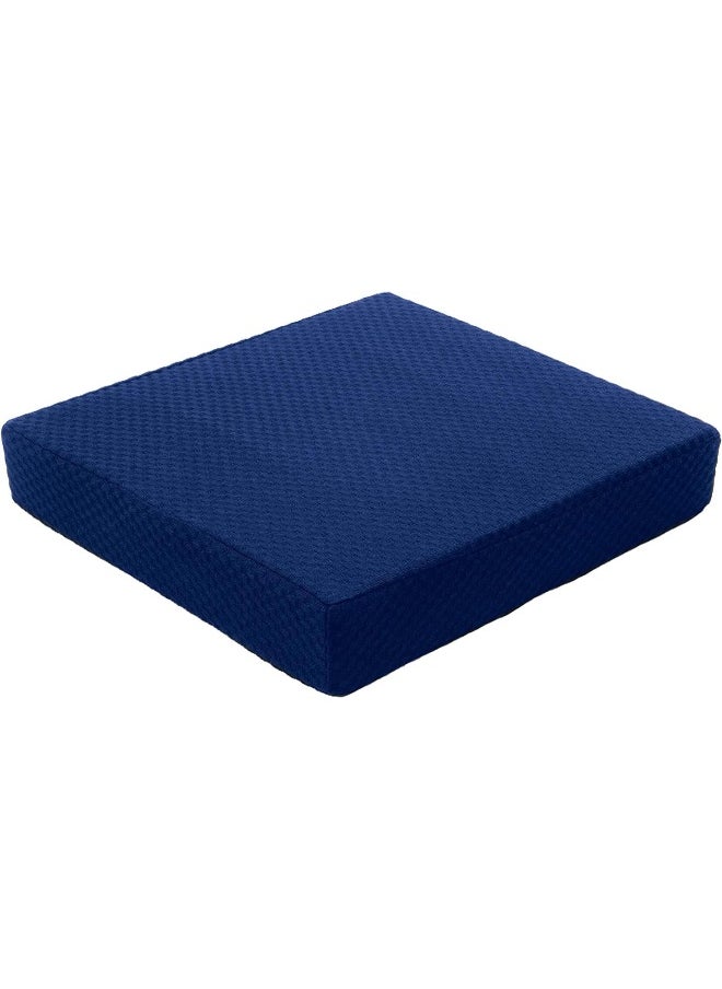 careX Memory Foam Seat Cushion - Office Chair Cushion And Wheelchair Cushion - Comfortable Chair Pad, 18" X 16" X 3"  - Image 2
