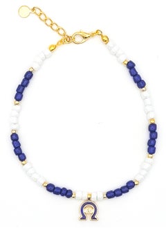 Alwan Long Size Evil Eye Anklet for Women  - Image 2