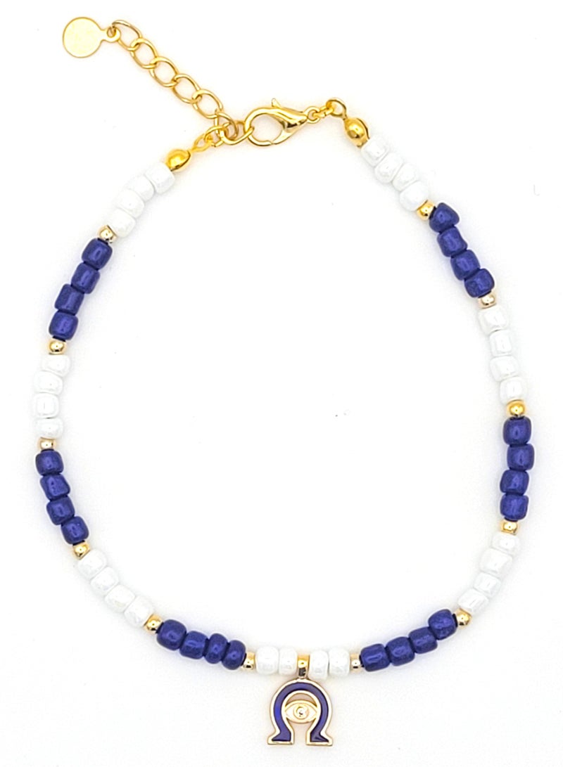 ألوان Long Size Evil Eye Anklet for Women - Image 2