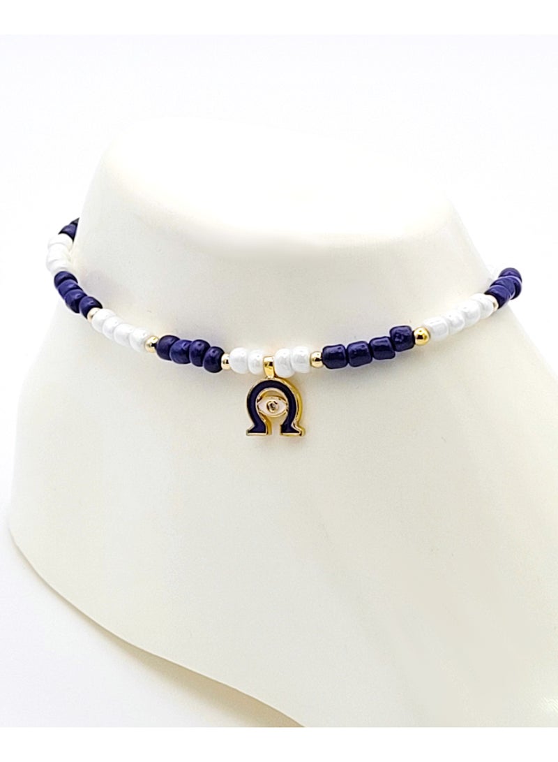 ألوان Long Size Evil Eye Anklet for Women - Image 3