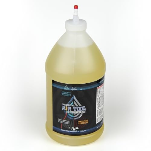 CLIsyntec Premium Air Tool Lubricant - 64 FL. OZ. Industrial Pneumatic Tool Oil - Image 1
