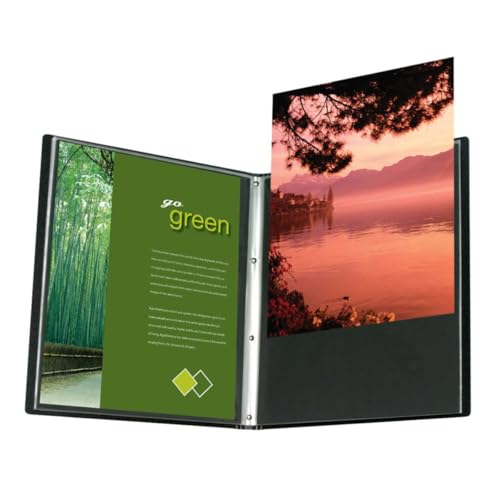 ITOYA ProFolio by Itoya, Art Profolio Advantage, 24 Sheets Presentation Book - Landscape, 11 x 8.5 Inches - Image 1