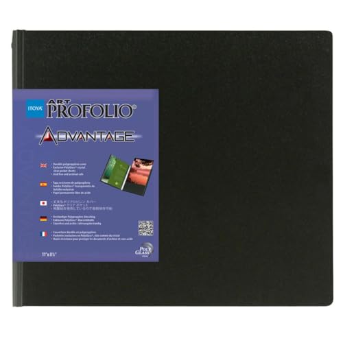 ITOYA ProFolio by Itoya, Art Profolio Advantage, 24 Sheets Presentation Book - Landscape, 11 x 8.5 Inches - Image 5