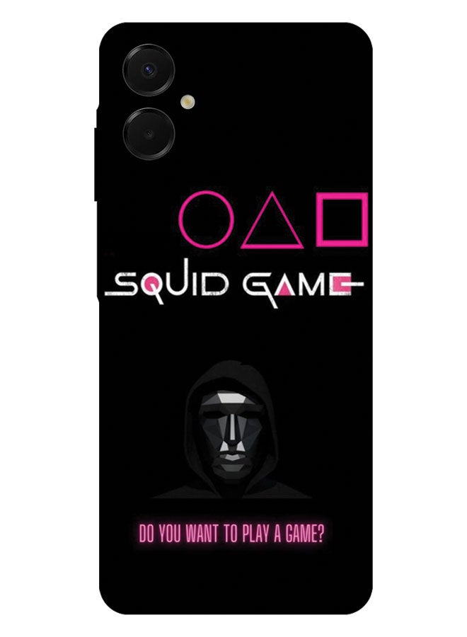 EYE CATCH Printed Protective Case Cover For Samsung Galaxy A06 -  Squid Game Do You Want To Play A Game - Image 1