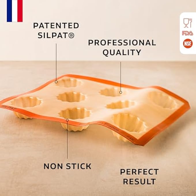 SILPAT The Original Perfect Mini Fluted Cake Mold - Image 5