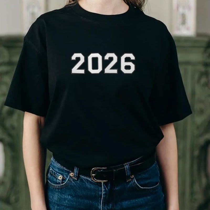 غارنيك 4 قطع رقعة أرقام 2026 قابلة للكوي بالحديد، تطريز شنيلي DIY للملابس والقبعات والحقائب والسترات، دفعة 2026 للتخرج - Image 3