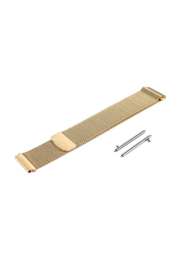 Generic - Replacement Strap For Samsung Gear S3 Classic Milanese Loop Magnetic Stainless Steel Watchband Gold - Image 1