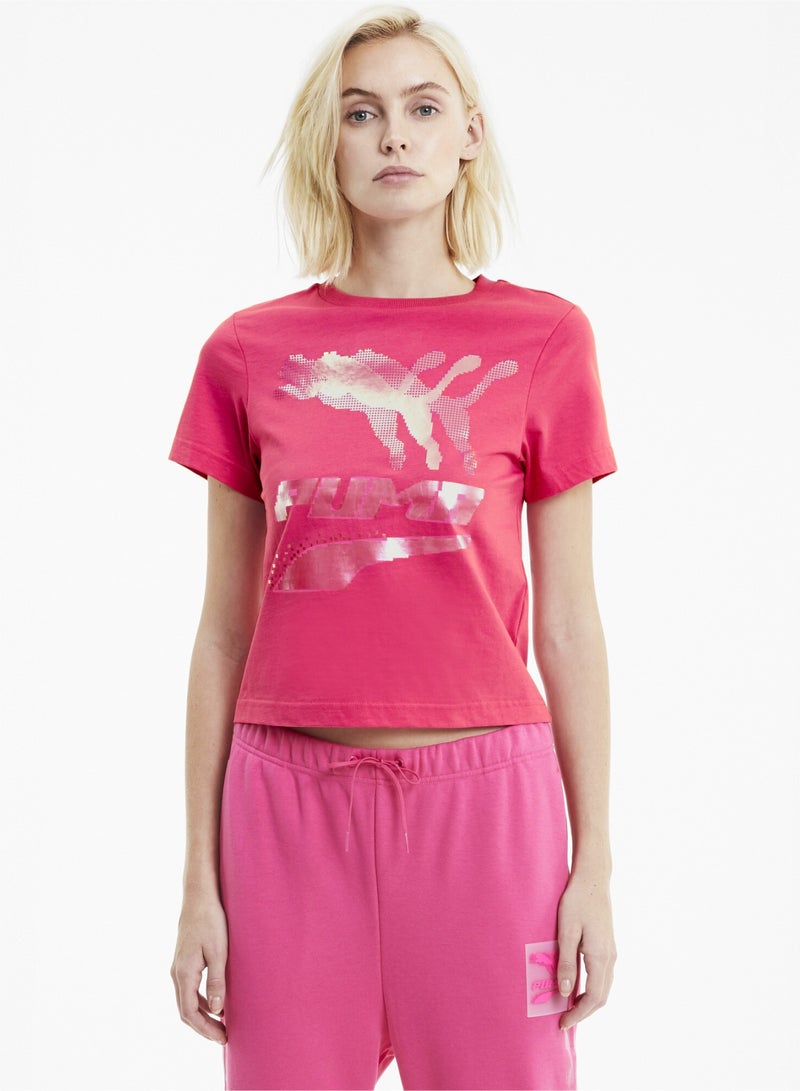 PUMA Evide Womens Graphic T-Shirt  - Image 1