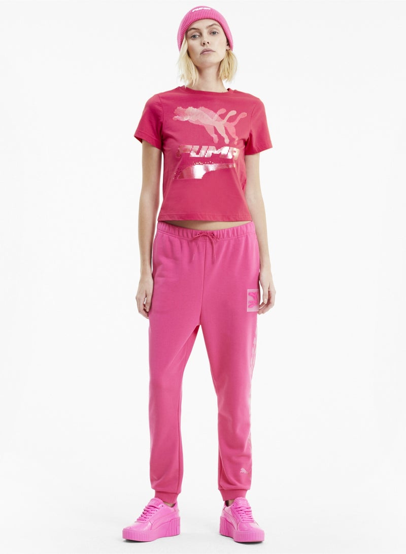 PUMA Evide Womens Graphic T-Shirt  - Image 3