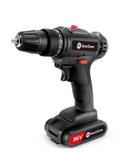 GearZone 36V Upgrade Electric Drill, Multifunctional Electric Impact Cordless Drill, High-power Lithium Battery, Wireless Hand Drills, Home DIY Electric Power Tools  - Image 4
