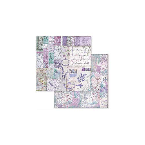 STAMPERIA INTERNATIONAL, KFT PAPER PAD 8X8 10PK PROVENCE, 20.3 x 20.3 (8" x 8"), Multicoloured - Image 5