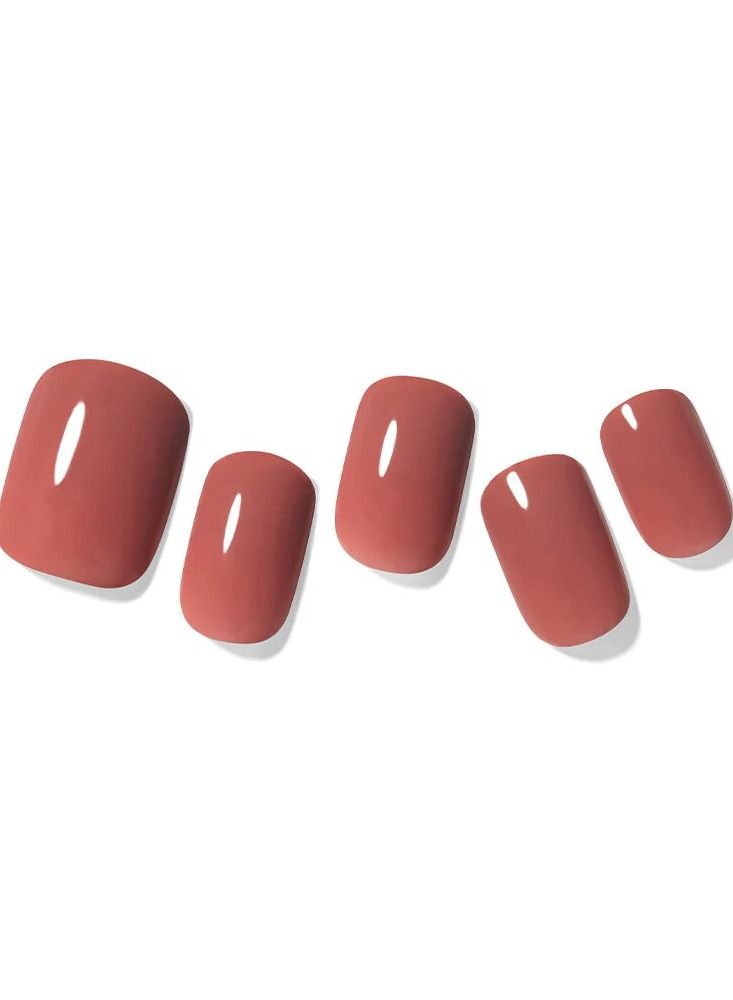 DASHING DIVA Dashing Dive Magic Press Brick Brown | medium fresh shape - Image 3