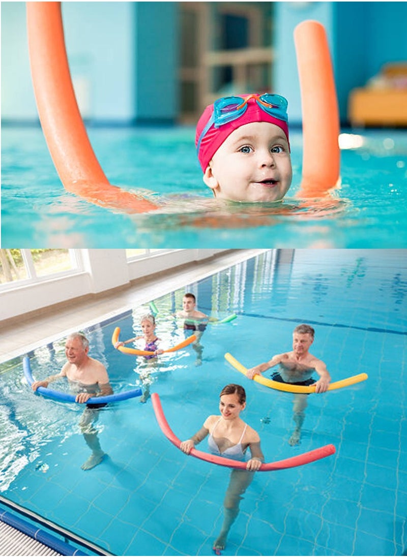 HAIZID Swimming Aid for Children and Adults - Orange Pool Noodles for Swimming Training, Water Safety for Swimming and Water Sports Games  - Image 3