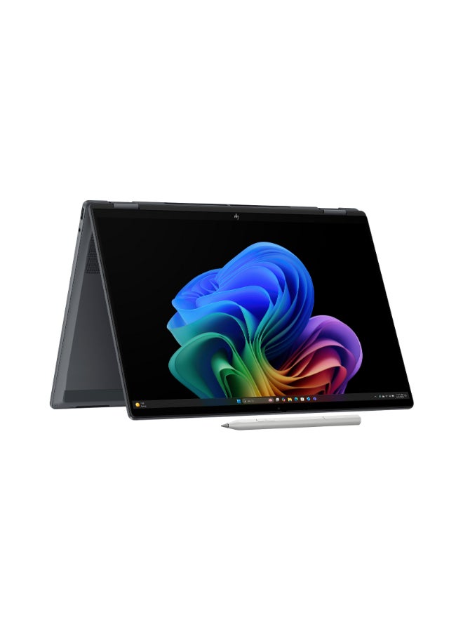 HP (نسخة مطورة) لابتوب أومني بوك إكس فليب الشخصي بشاشة تعمل باللمس مقاس 16 بوصة بدقة Full HD، مع معالج كور ألترا 7 256V/ذاكرة وصول عشوائي 16 جيجابايت/قرص صلب SSD بسعة 512 جيجابايت/رسومات إنتل آرك/ويندوز 11 هوم باللون الرمادي القمري - Image 5