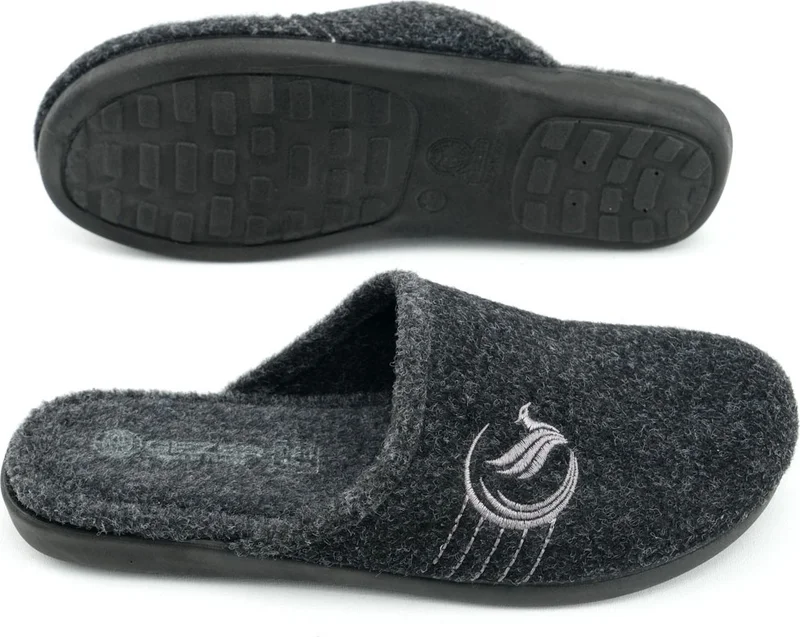 جيزر Winter Men's Removable Sole Home Garden Slippers