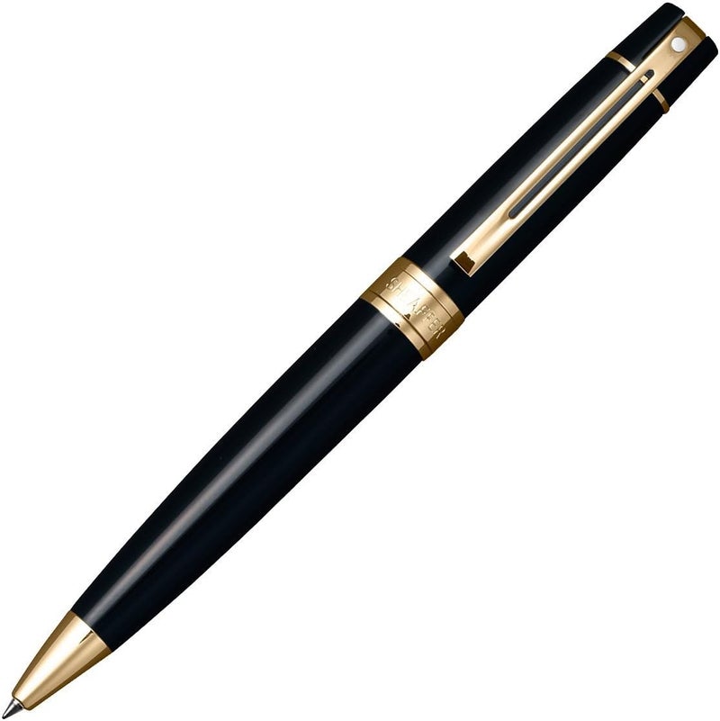 SHEAFFER قلم حبر جاف شيفر 9325 أسود مع تفاصيل ذهبية - Image 4