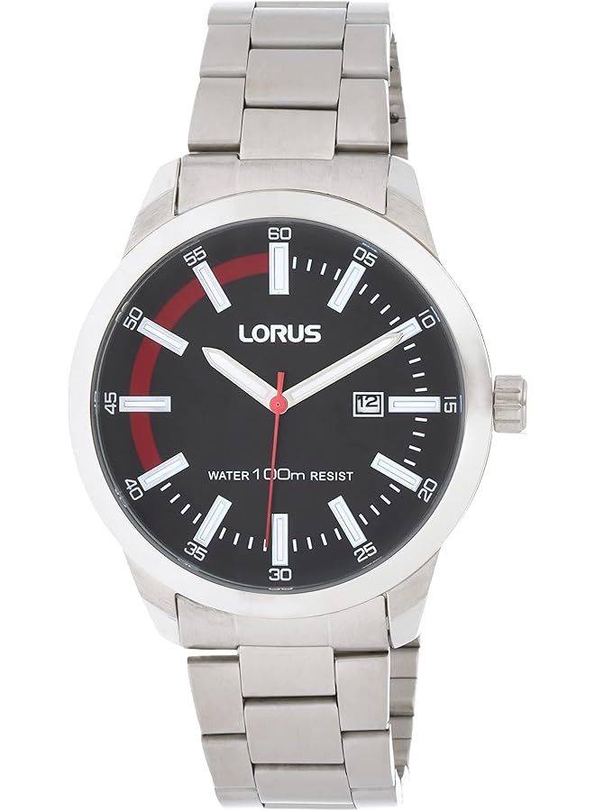 LORUS Sport Mens Analog Quartz Watch With Stainless Steel Bracelet Rh947Jx9 - Image 1