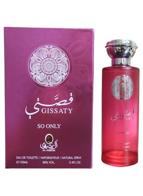 Gissaty So Only Eau De Toilette For Unisex - 100 ML