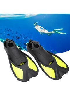 Swimming Fins, Eco-friendly Non‑slip Diving Accessory Snorkel Flippers Silicone Black Yellow for Women for Men for Adults - pzsku/ZA4CA981B40D4CB2DA689Z/45/_/1740757693/381838bc-965f-4295-aa0f-21e62c8ec17f